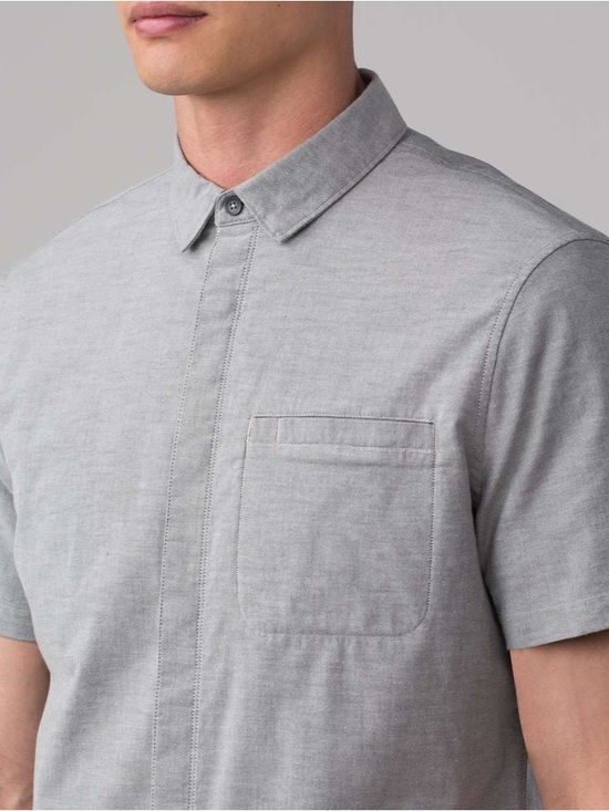 lululemon athletica Other - Lululemon men’s On Time Short Sleeve Button Down Shirt in dark Ash size  XL